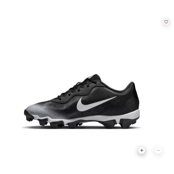 Nike Mens Alpha Huarache 4 Keystone Baseball Cleats DJ6524-011 Black Size 10.5 - Picture 9 of 14